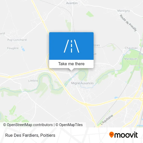 Rue Des Fardiers map