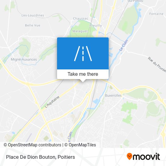 Place De Dion Bouton map