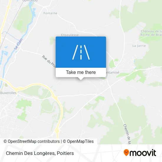 Chemin Des Longères map