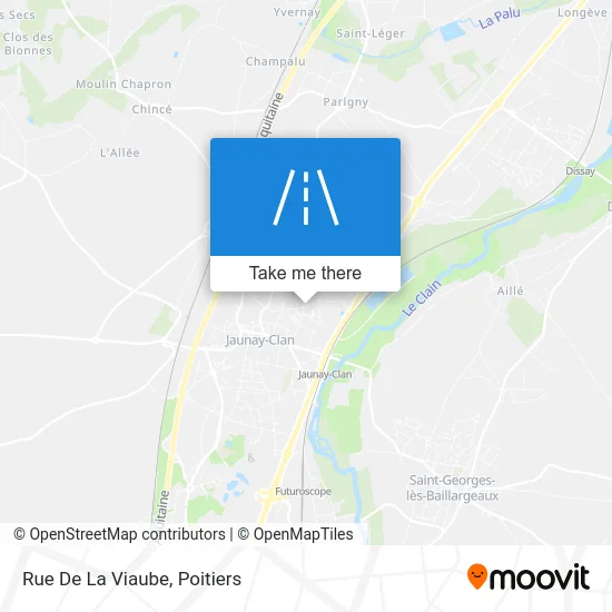 Rue De La Viaube map