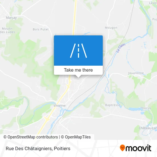 Rue Des Châtaigniers map