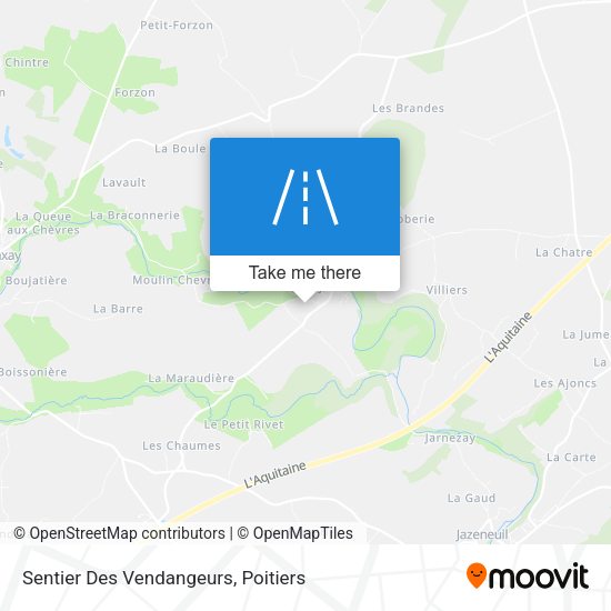 Sentier Des Vendangeurs map