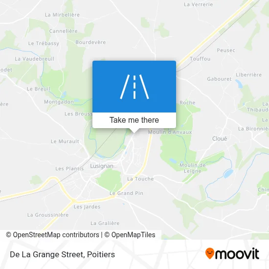 Rue De La Grange map