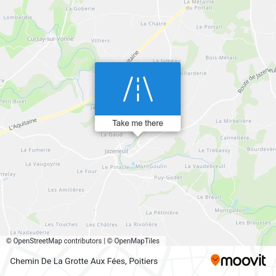 Chemin De La Grotte Aux Fées map
