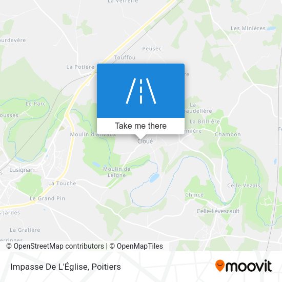 Impasse De L'Église map
