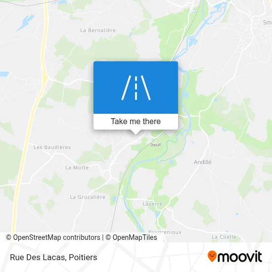 Rue Des Lacas map