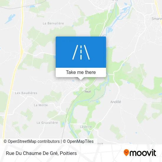 Rue Du Chaume De Gré map