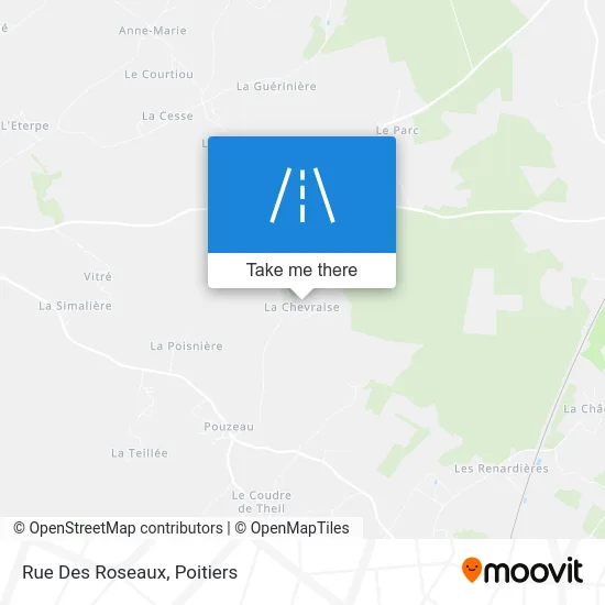 Rue Des Roseaux map