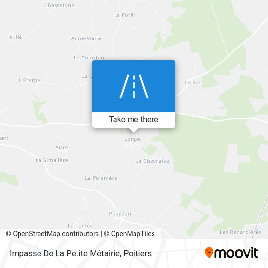 Impasse De La Petite Métairie map
