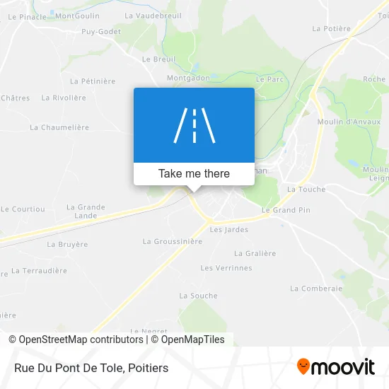 Rue Du Pont De Tole map