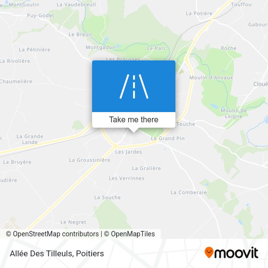 Allée Des Tilleuls map
