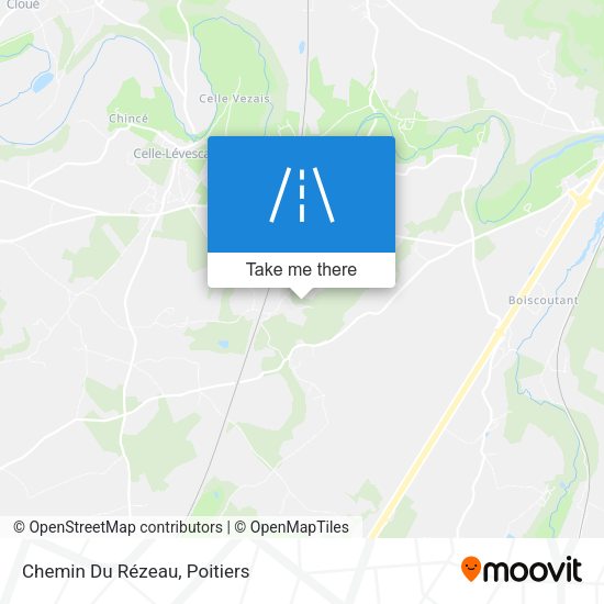 Chemin Du Rézeau map