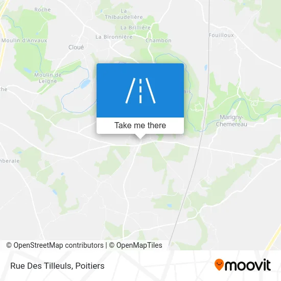 Rue Des Tilleuls map