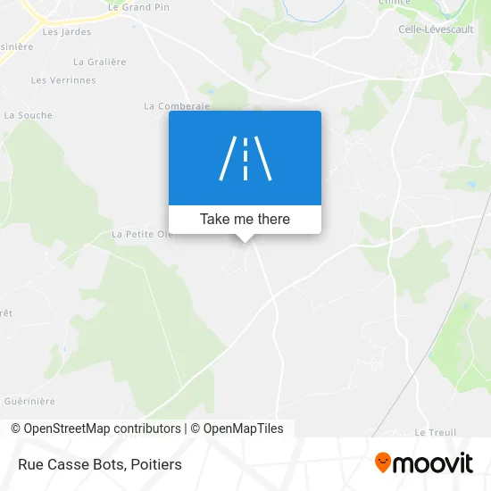 Rue Casse Bots map