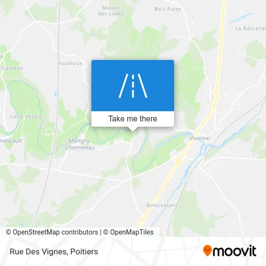 Rue Des Vignes map