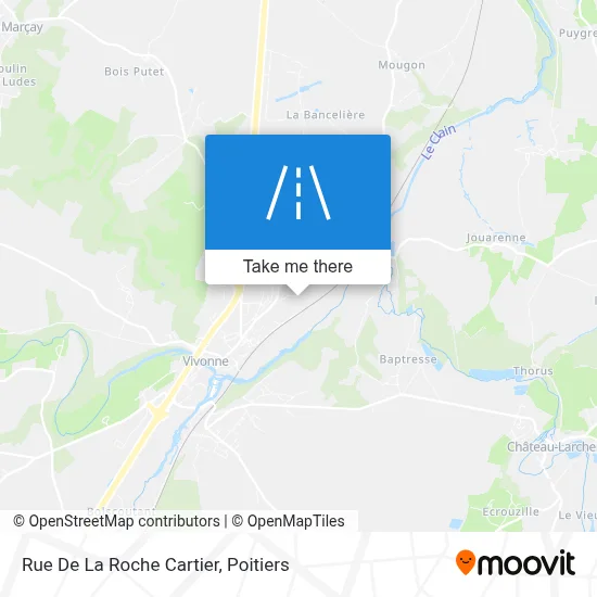 Rue De La Roche Cartier map
