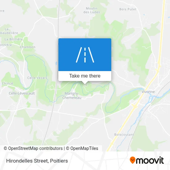 Rue Des Hirondelles map