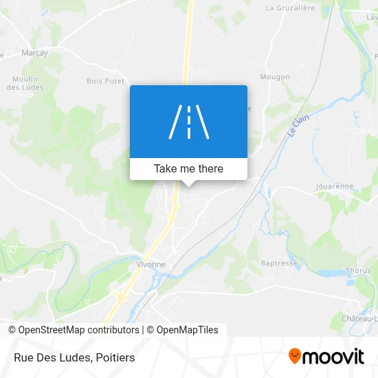 Rue Des Ludes map