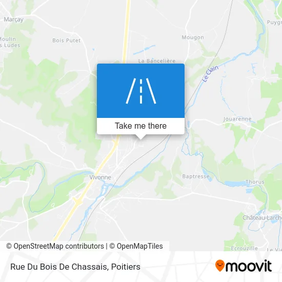 Rue Du Bois De Chassais map