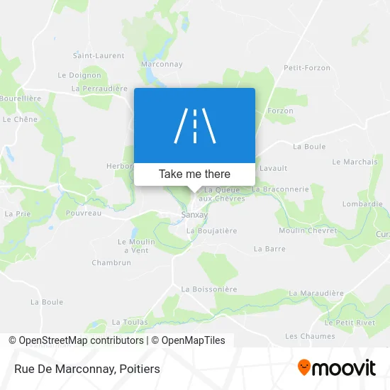 Rue De Marconnay map