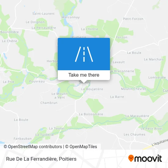 Rue De La Ferrandière map