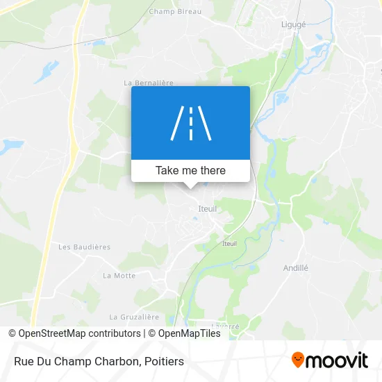 Rue Du Champ Charbon map