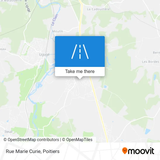 Rue Marie Curie map
