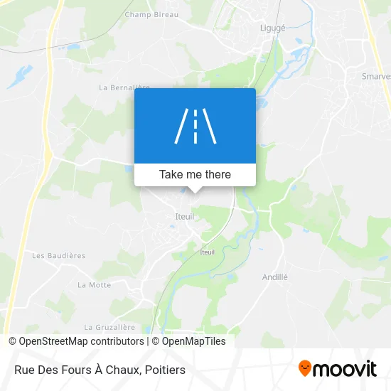 Mapa Rue Des Fours À Chaux