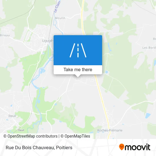 Rue Du Bois Chauveau map