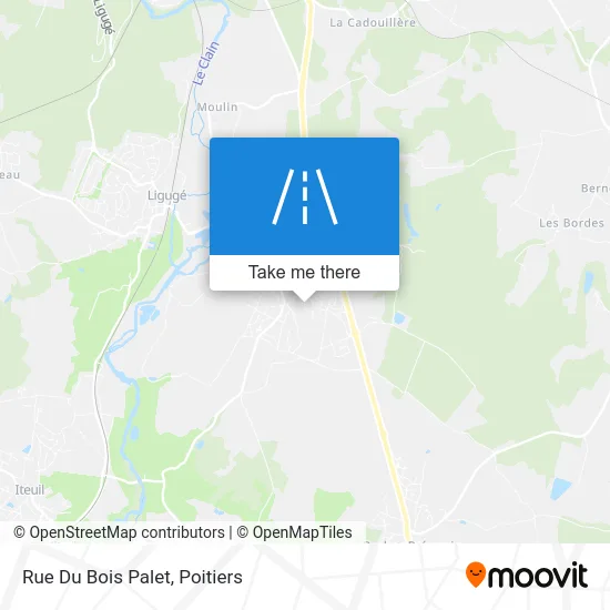 Rue Du Bois Palet map