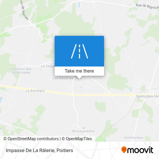 Impasse De La Râlerie map