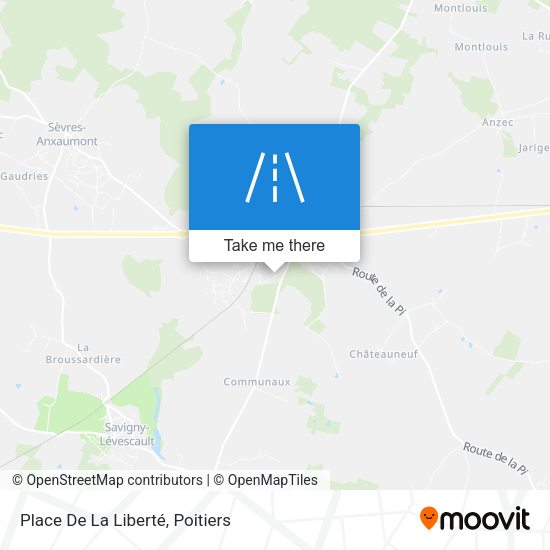 Place De La Liberté map