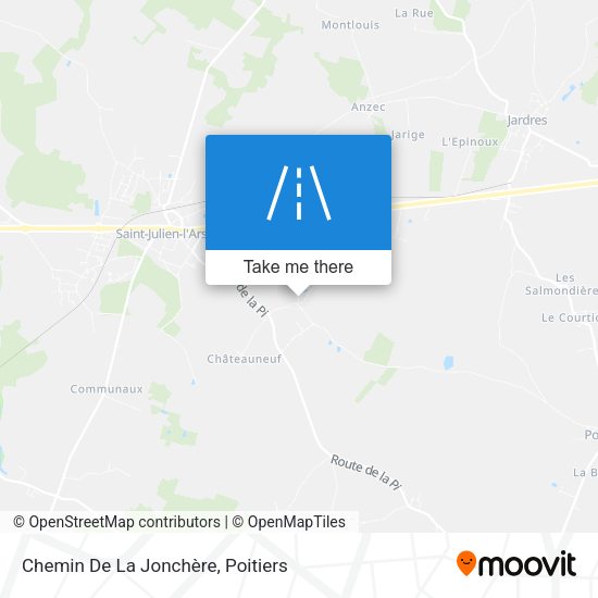 Chemin De La Jonchère map