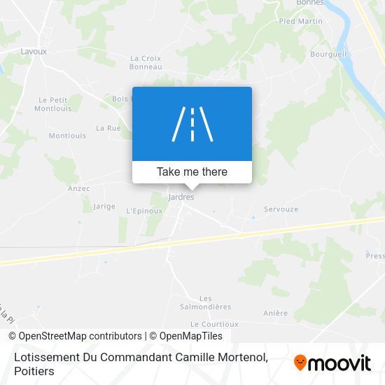 Lotissement Du Commandant Camille Mortenol map