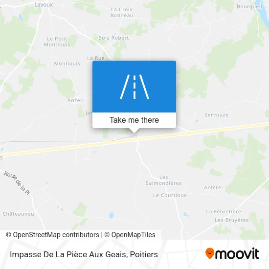 Impasse De La Pièce Aux Geais map