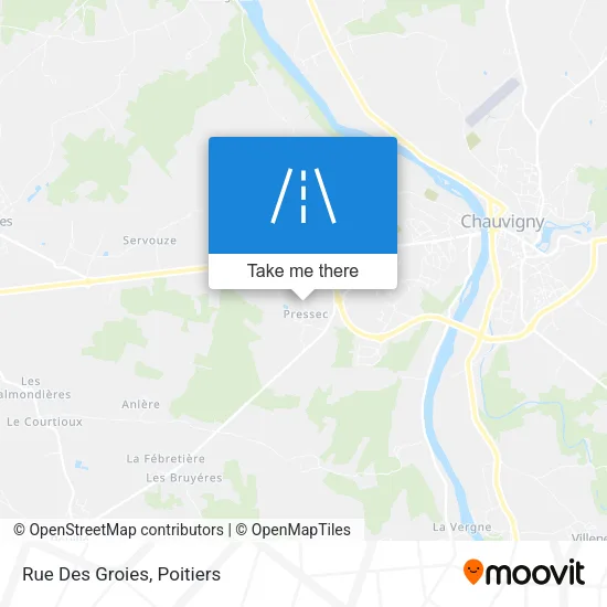Rue Des Groies map