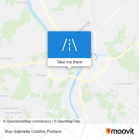 Rue Gabrielle Colette map