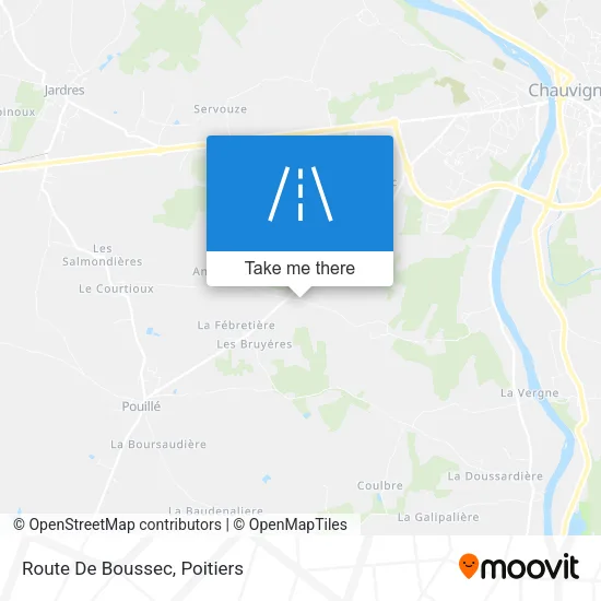 Route De Boussec map