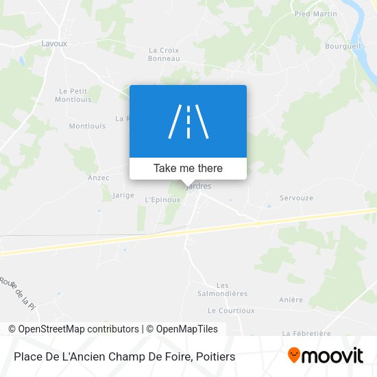 Place De L'Ancien Champ De Foire map