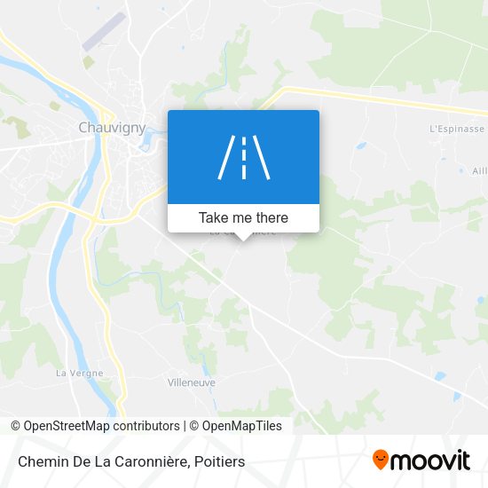 Chemin De La Caronnière map