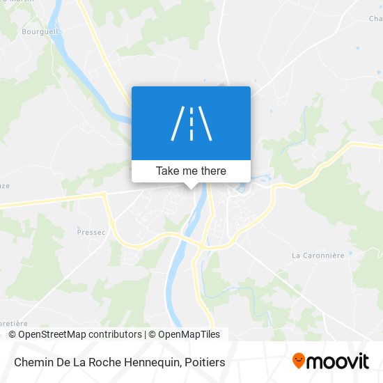 Chemin De La Roche Hennequin map