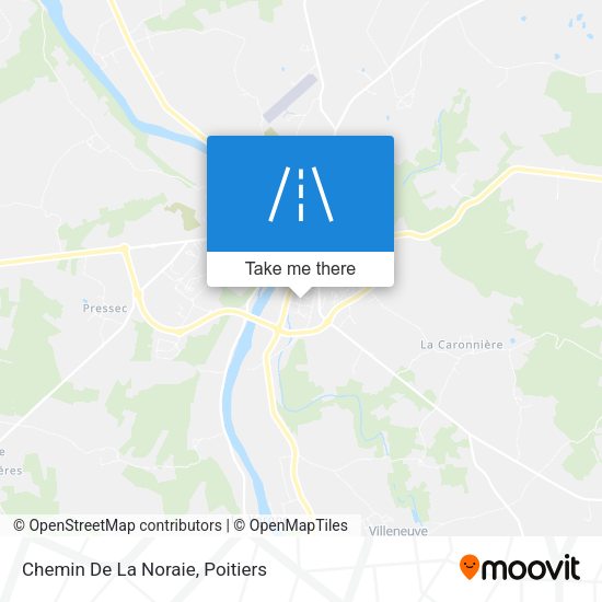 Chemin De La Noraie map