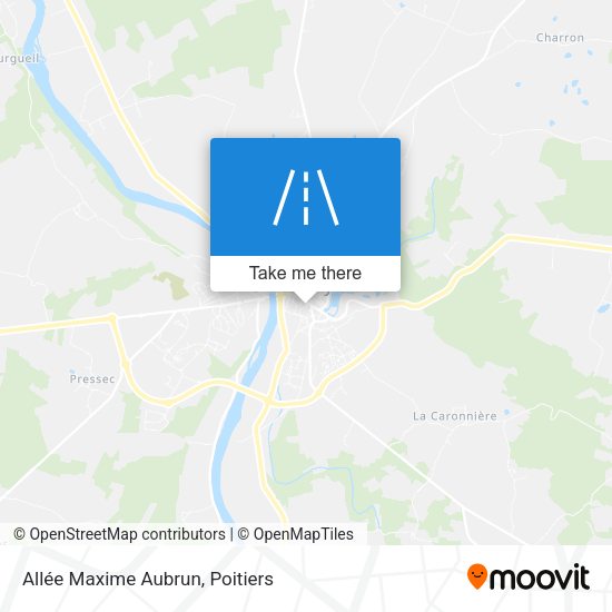 Allée Maxime Aubrun map