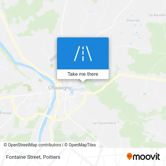 Rue De La Fontaine map