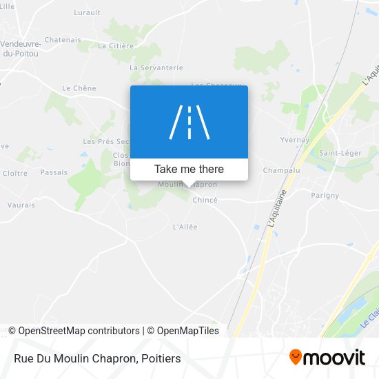 Rue Du Moulin Chapron map