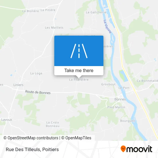 Rue Des Tilleuls map