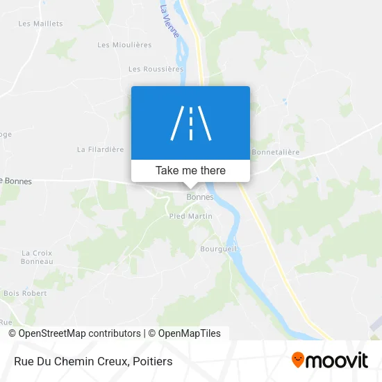 Rue Du Chemin Creux map