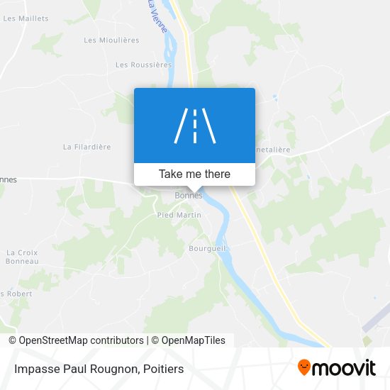 Impasse Paul Rougnon map