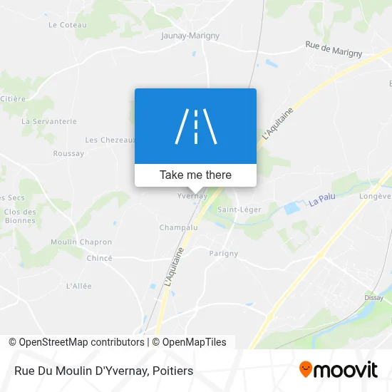 Rue Du Moulin D'Yvernay map