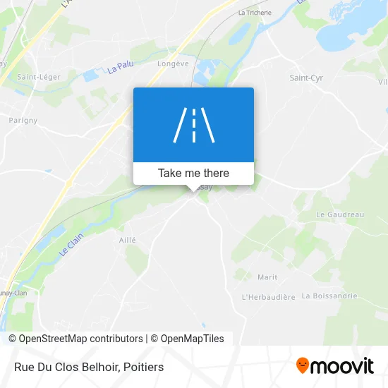 Rue Du Clos Belhoir map